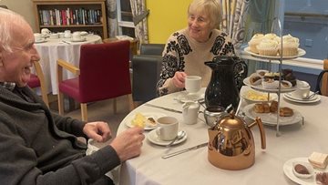Kirkcaldy care home takes part in Friday Friends initiative